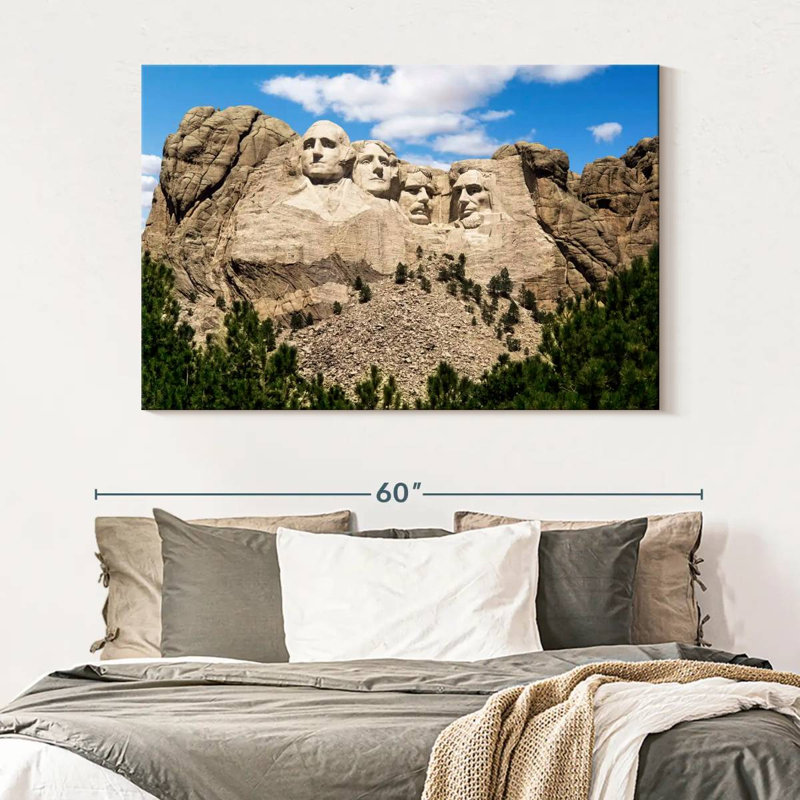 Lelar Mount Rushmore Landmark, 34" H x 51" W