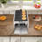 4 Grids Electric Coin Shape Waffle Maker