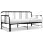 Structure de canapé en métal thermolaqué vidaXL 79 po x 35,4 po-1014959678