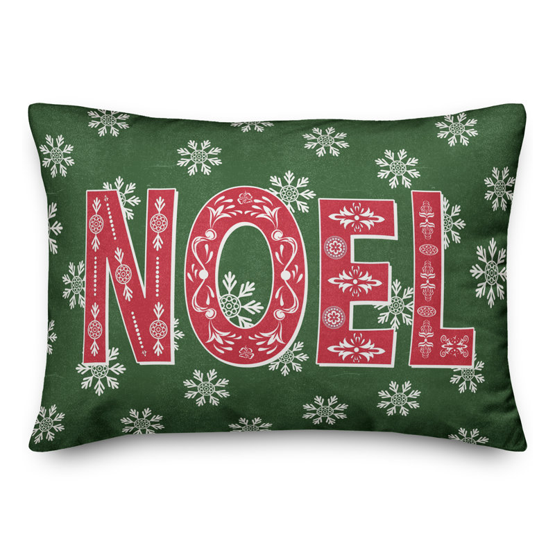  Polyfill Indoor / Outdoor Green Rectangular Lumbar Cushion