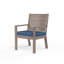 Laguna Outdoor Dining Armchair with Cushion-1114903556