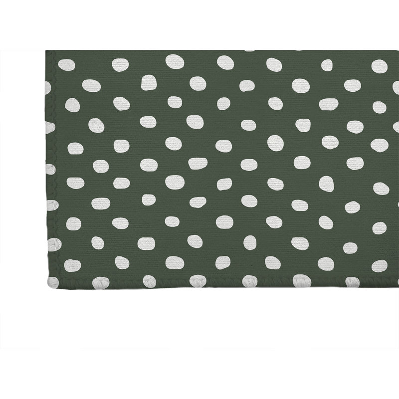 Dot Lyfe Non-Slip Outdoor Rug, Rectangle 5' x 7'