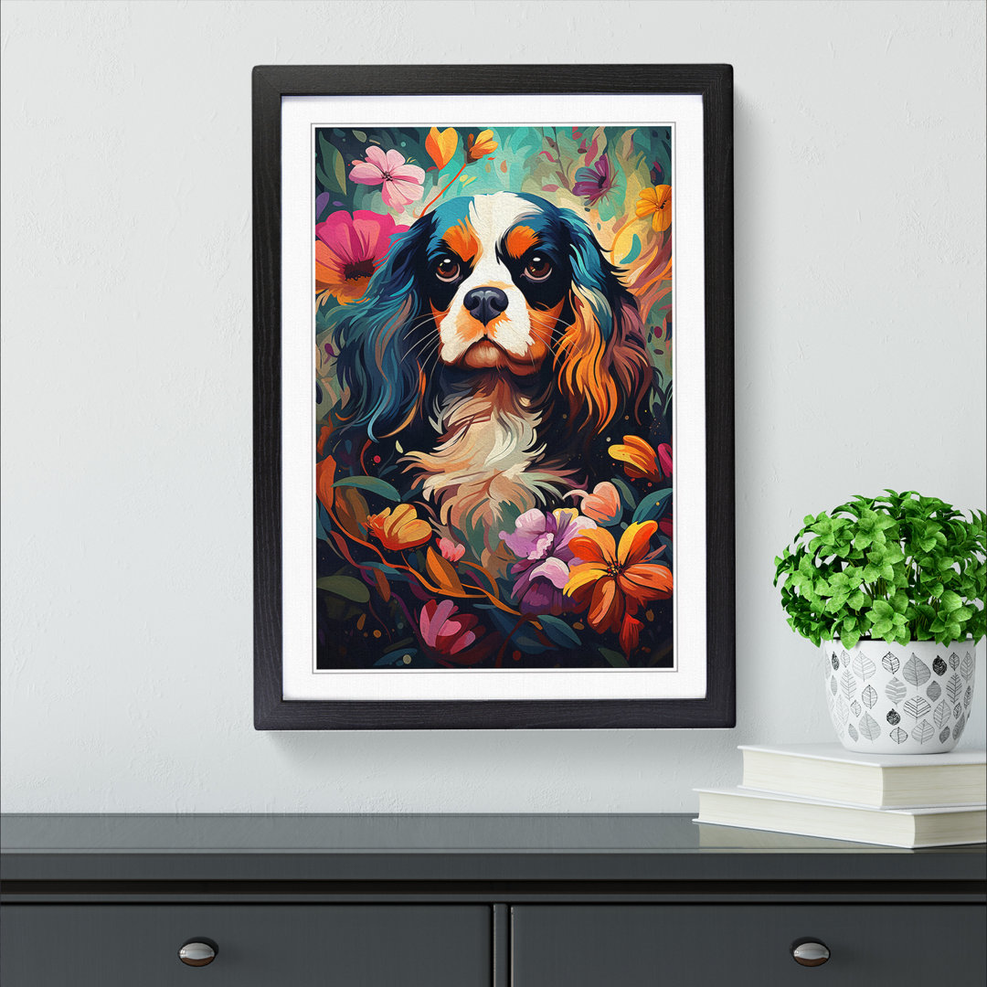 Cavalier King Charles Spaniel Orphism No.2 - Print