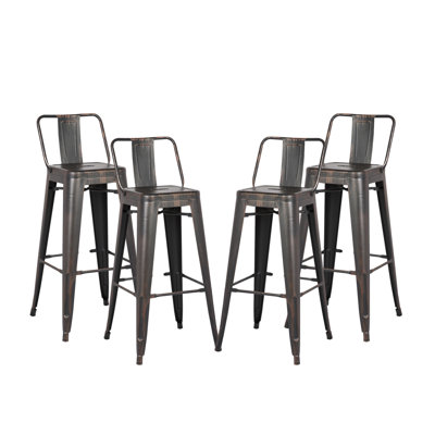 Tabouret de bar 24 po en métal (sans la table)