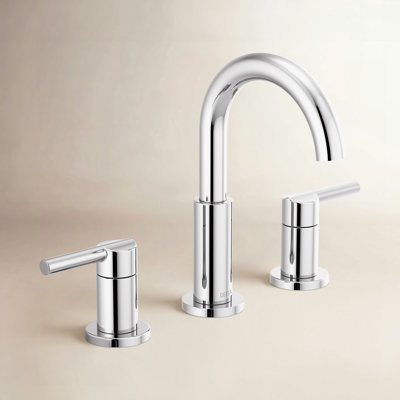 Nicoli Widespread Bathroom Faucet with Drain