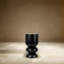 Table d'appoint en métal avec ampoule empilée-259721549