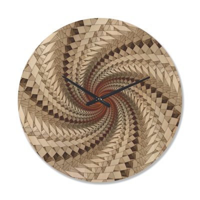 Horloge murale Fractal