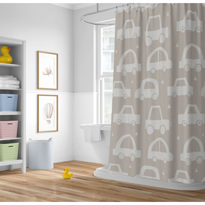 Driveway Ultra-Thin Lightweight Shower Curtain