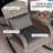 Outdoor Wicker Adirondack Rocking Chair, Patio Rattan Rocker Chair-526067007