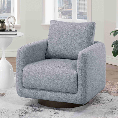 Chaise d'appoint rembourrée moderne pour le salon