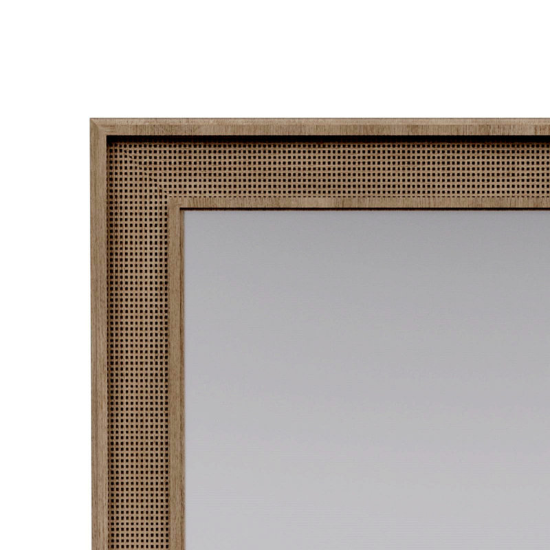Miroir couleur sable