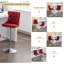 Tabouret de bar rotatif à hauteur réglable Kesthon-324156167-324156218