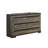 Ruthe Wide Dresser With 6 Drawers, Wood-115685952