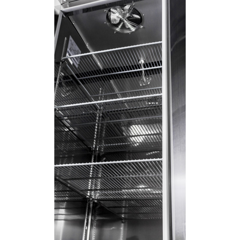 Heavy Duty Stainless Steel Commercial 23 cu ft Upright Freezer