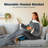 Wearable Heated Blanket with Sleeves and Foot Pocket, 10 Heat Settings & Auto Shut-Off, 50" x 70"+18"-119293475