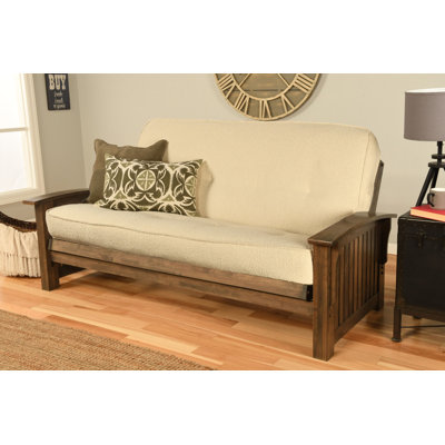 Structure de futon pleine largeur et matelas 83 po Stratford