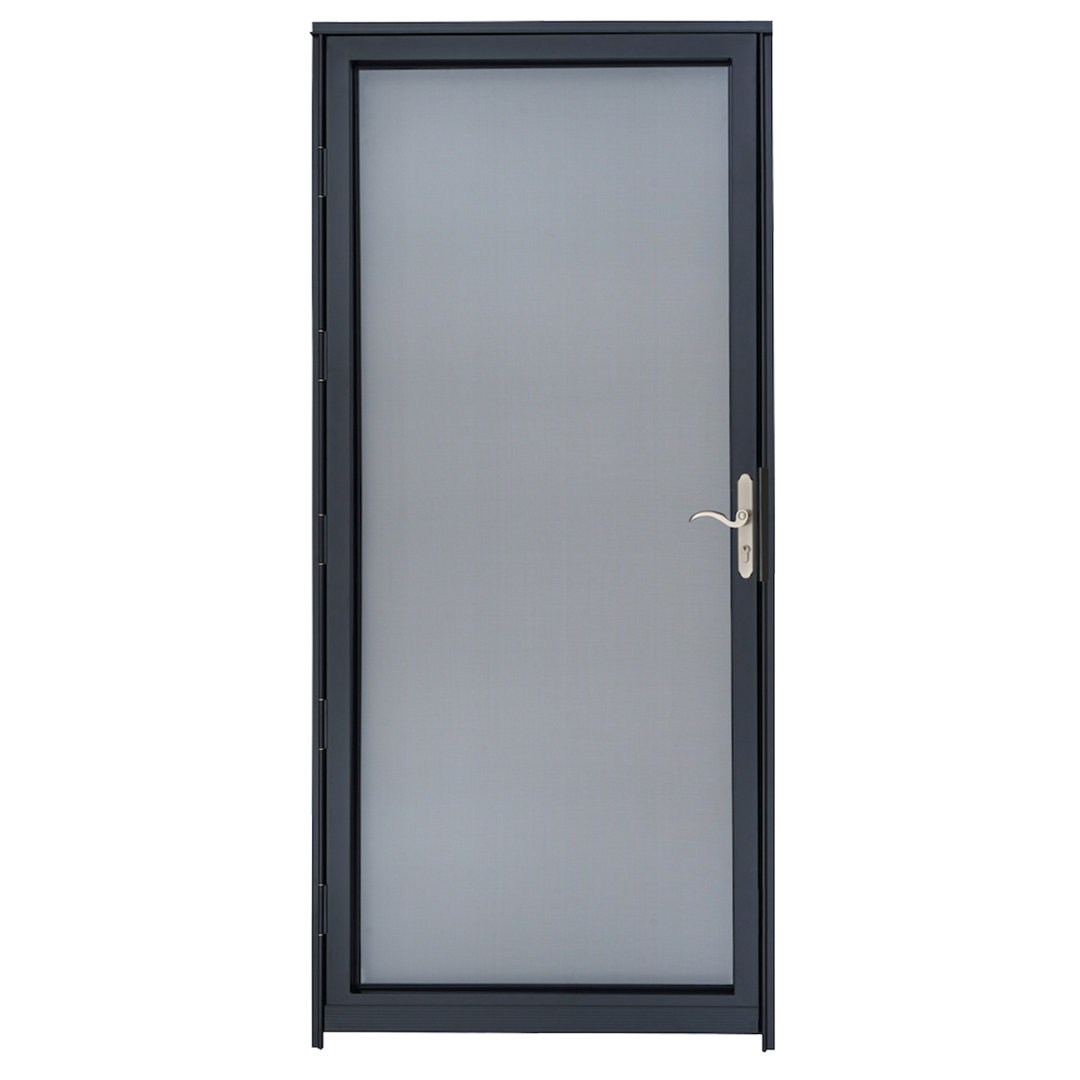 Grisham 36'' x 80'' Steel Security Screen Storm Doors Grisham