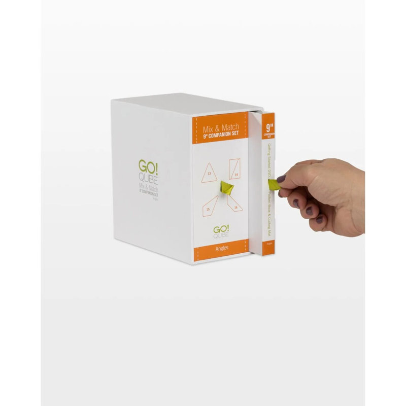 Accuquilt GO! Ensemble d'accoudoirs Qube 9 po