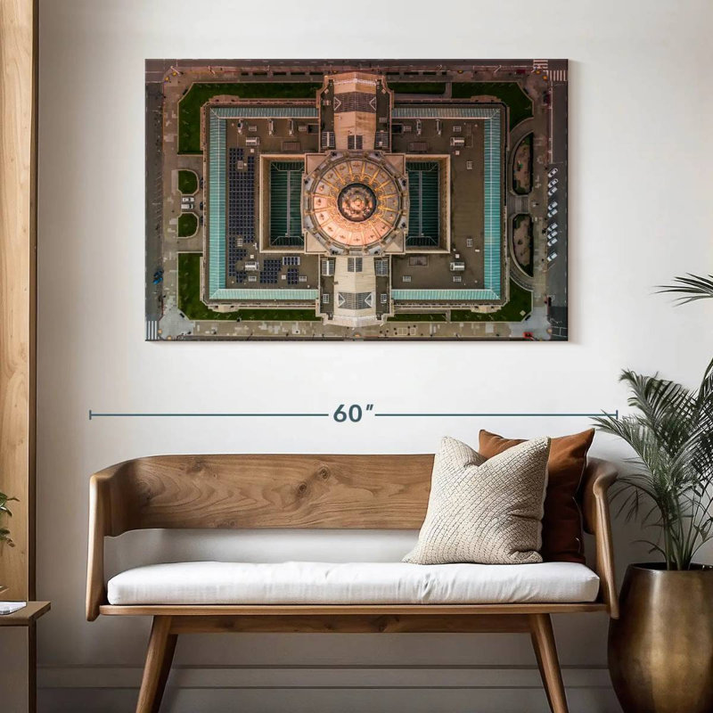 Hôtel de ville de San Francisco, H 32 po x l 48 po