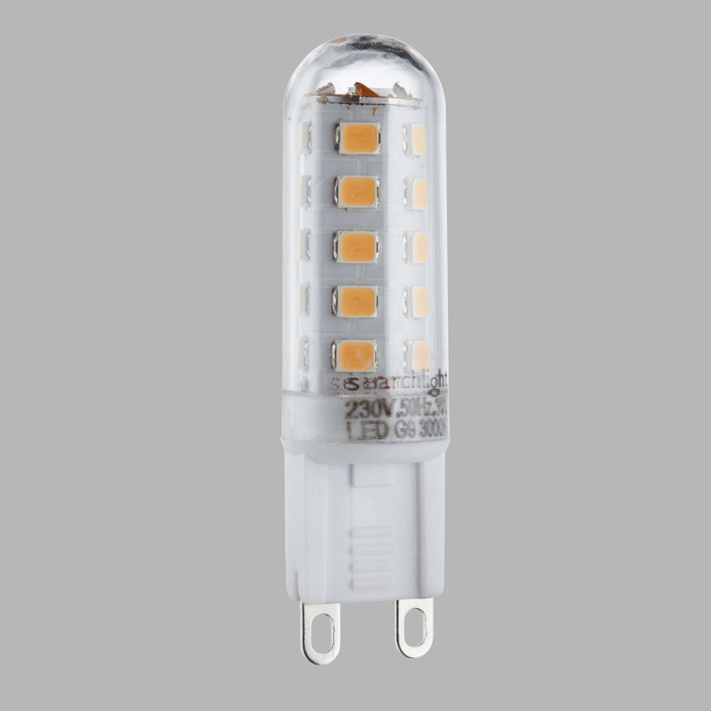 3W G9 LED Light Bulb, Warm White, Yes