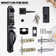 Keypad Deadbolt (Keypad-Keyed) For Single Front Door, Heavy Duty And Matte Black Finish