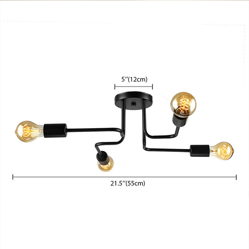 Adetomiwa Semi Flush Mount