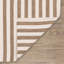 Tapis en laine naturel / ivoire Renelso-1666101433