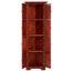 Bibliothèque à 4 coins avec 8 portes et beaucoup de rangement pour l'armoire de salle à manger à 8 portes pour la maison