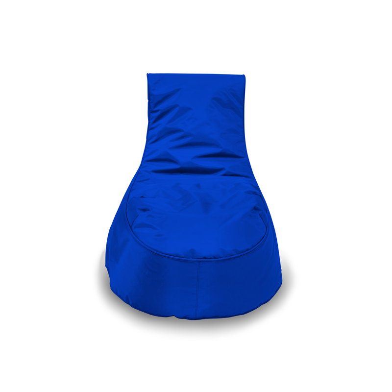 Polyester Outdoor Friendly Refillable Classic Bean Bag, Navy