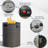 Daejia 26.6'' H x 18.9'' W 50, 000 BTU Propane Outdoor Fire Column