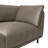 Madria 79" Wide Square Arm Sofa in Fabric with Black Metal Legs-1841854628