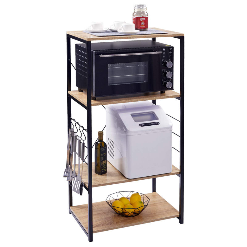 Nifleim 60cm W Manufactured Wood Shelving Unit, Light Wood