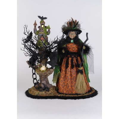 Lighted Haunted Hollow Witch