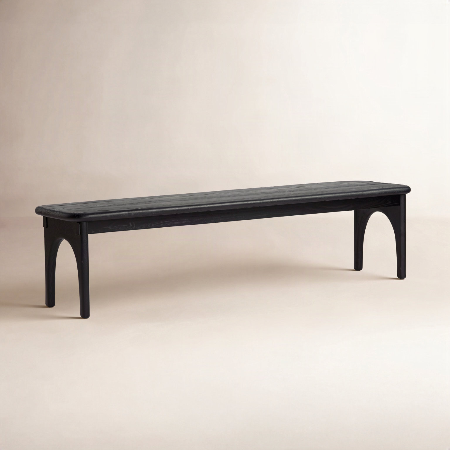 Umbria Bench, Charcoal