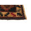 Tapis orange clair Teimani 4 pi 1 po x 8 pi 2 po