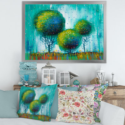 " Trees Impressionist Landscape II "