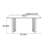 Rectangular minimalist dining table-123474376