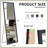 Exquisite Solid Wood Frame Full Body Mirror For Various Spaces