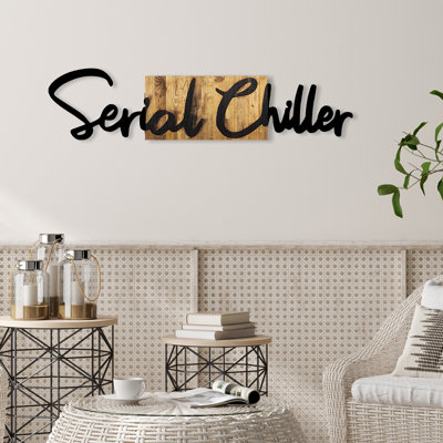 Décoration murale en bois