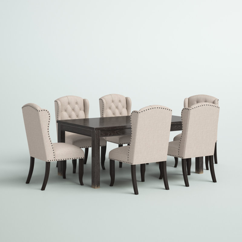 Ensemble repas pour 6 personnes Adler, Noir, noir, noir, noir