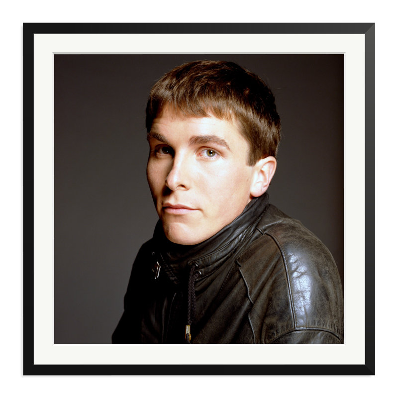 Christian Bale '90 by Terry O'Neill, XXLarge, Black