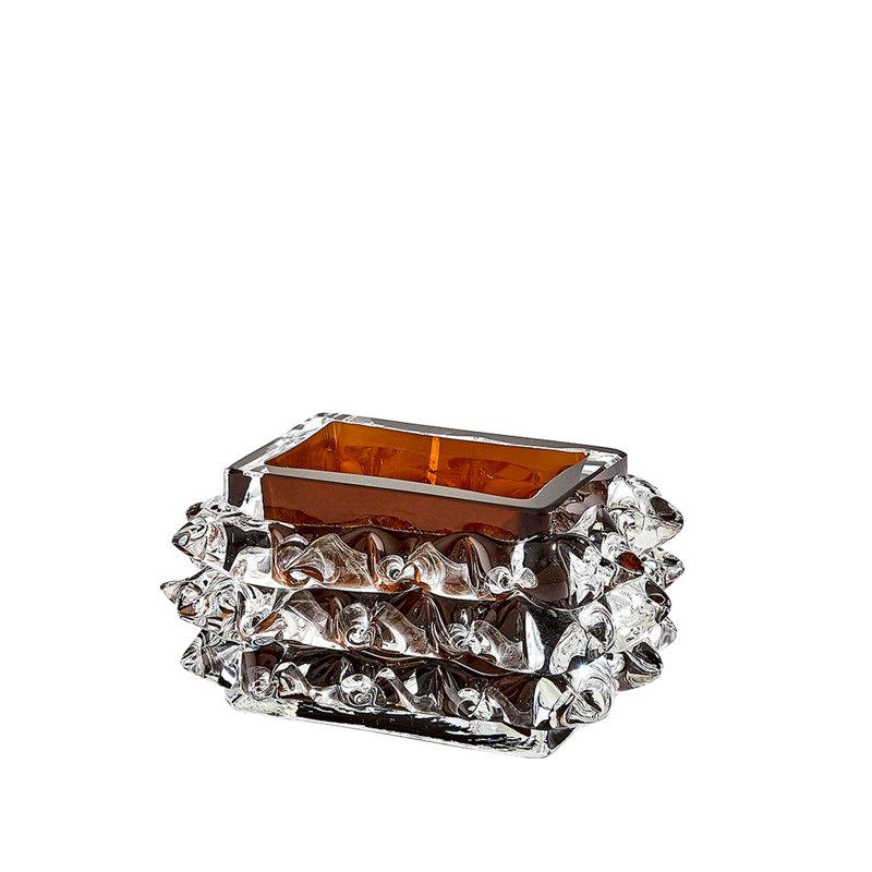 Porcupine Handmade Glass Table Vase