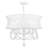 Widner Steel Dimmable Drum Chandelier-271932631-271932629