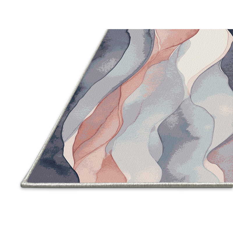 Coral Sky Rug, Rectangle 6' x 9'