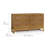 6-Drawer Double Dresser with Rattan Inlay Fronts and Faux Leather Pulls, Solid Wood Frame, Natural Modern Boho Storage-118226016
