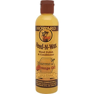 Howard FW0008 8Oz Feed-N-Wax-1PK