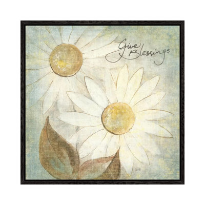 Daisy Do IV (Give Blessings) by Chris Paschke - 1 Piece Wall Art on Canvas