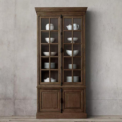 Vitrine de style américain rétro