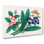 A Butterfly & Flowers - Wrapped Canvas-55368296