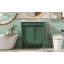 Armoire de meuble-lavabo 30 po avec lavabo en céramique, 30 po, armoire de rangement avec portes à fermeture douce et pieds en bois massif-578989479